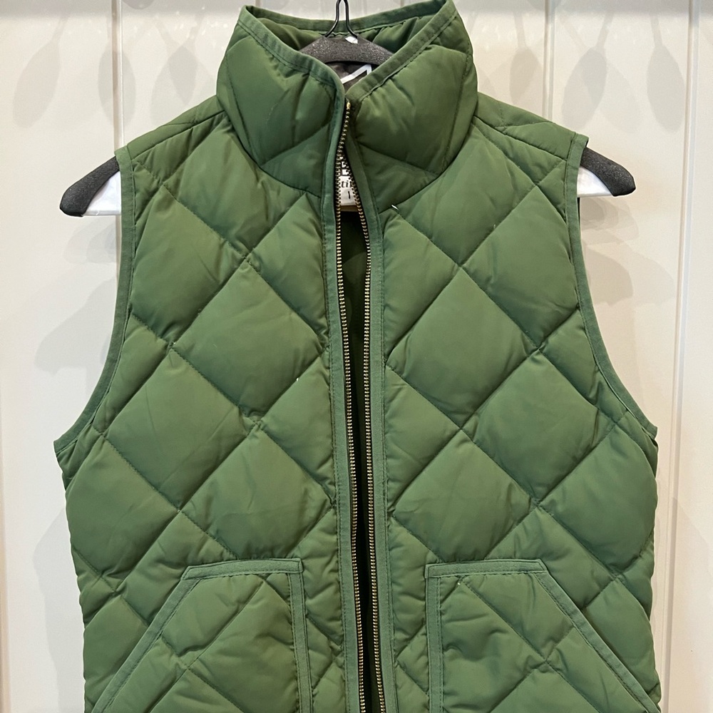 J crew puffer vest
